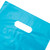 Small Lightweight Low Density Teal Merchandise Bags - Case of 100