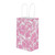 Small - Vintage Floral Paper Shopping Bags - Case of 100