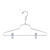 16 inch Chrome Metal All Purpose Hangers