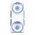 Rear/Center Glass Shelf Clips With Rubber Bumpers