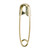 Closeable Brass Safety Pins