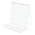 5 ½ x 6 inch Clear Acrylic Easel
