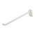 6 inch White Plastic Peg Hook for Wire Countertop Rack