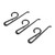 Long Non-Slip Sock Hanger Clip