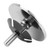 Chrome End Cap for Round Hangrail