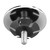 Chrome End Cap for Round Hangrail