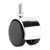 Twin Wheel Caster for Clothing Racks without Brake