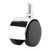 Twin Wheel Caster for Clothing Racks without Brake