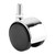 Twin Wheel Caster for Clothing Racks without Brake
