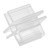 4-Way Clear Lexan Cube Clip