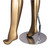 Female Gold Fiberglass Mannequin