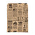 Medium - Newsprint Paper Merchandise Bags - Case of 1,000