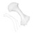 9 inch Clear Manual Security Loop Tagging Fasteners