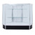 Extra Vision Corner Rear Access Black Display Case Ready To Assemble