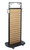 Boutique Vintage Slatwall Rolling Merchandiser