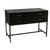 Display Storage Cabinet Black With 4 Drawers