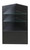 Black Full Vision Display Case Arrangement Set - Fully Assembled