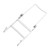 5 ½ x 4 inch Adjustable Plastic Easel