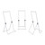 Adjustable Vinyl Coated 3-Wire Easel