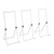 Adjustable Vinyl Coated 3-Wire Easel