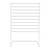 6-Peg White Wire Countertop Rack