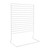 12-Peg White Wire Countertop Rack