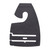 Black Plastic Neck Tie Hangers