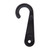 Black Plastic Sock Hanger Hook