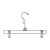 12 inch Chrome Metal Skirt and Pants Hanger