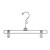 12 inch Chrome Metal Skirt and Pants Hanger