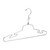 16 inch Chrome Metal Lingerie Hanger