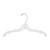 14 inch Clear Plastic Junior Dress Hangers