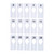 Rectangular Size Dividers for Hangrail - Women's Variety Pack