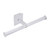 T-Bar Clear Acrylic Jewelry Display for Slatwall or Wire Grid