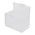 Clear Acrylic Single Display Bin for Slatwall or Wire Grid