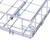 Wire Basket Topper for Chrome Double Rail Clothing Rack with Z-Brace
