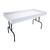 Large White Folding Dump Table