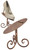 Boutique Cobblestone 6 inch Shoe Display Standzoom