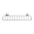 3 x 11 inch Chrome Wire Fence for Pegboard