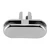 3-Way Chrome Metal Cube Clip
