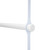 White PVC Tubular Ladder Mannequin