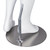 Male Headless White Fiberglass Mannequin