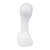 Premium Glossy White Plastic Mannequin Head