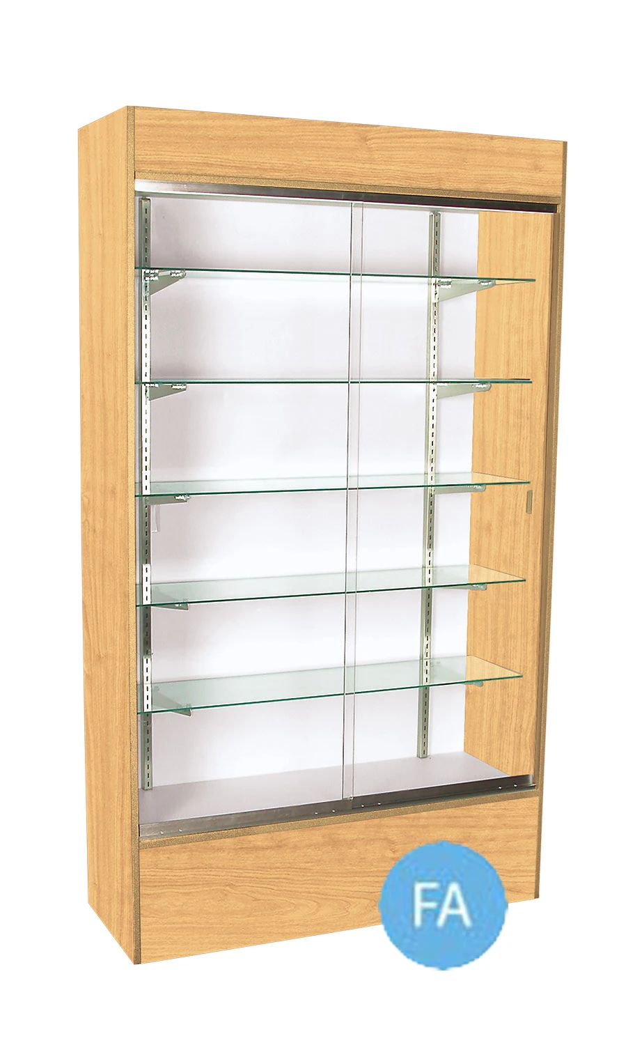 Display Box Unit 48 Inch Wall Unit Display Case - Fully Assembled | Store Supply Warehouse