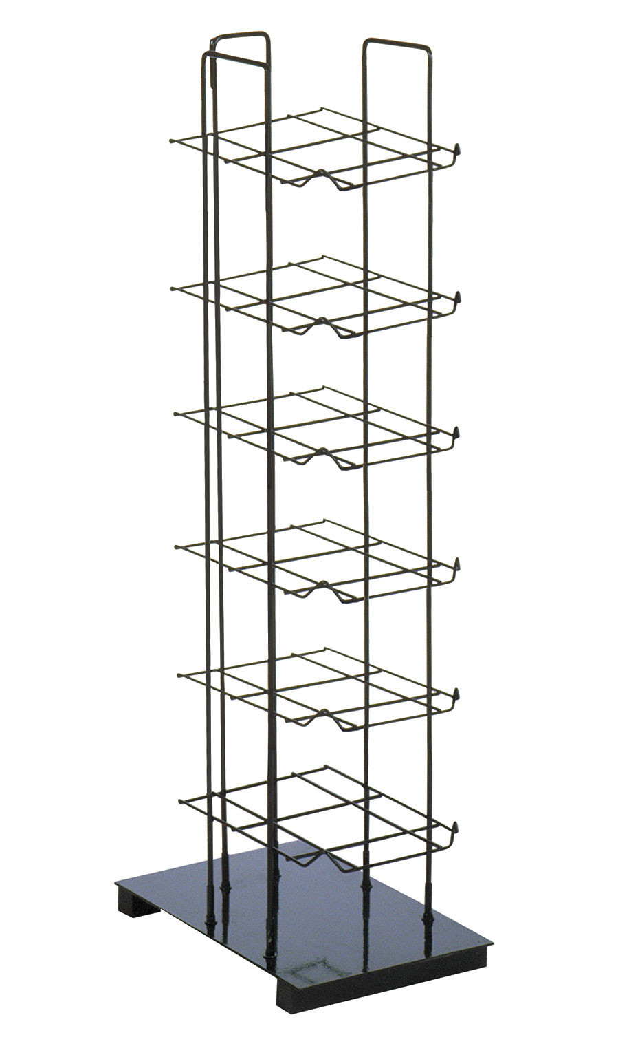 Black Countertop Cap Rack | Store Supply Warehouse