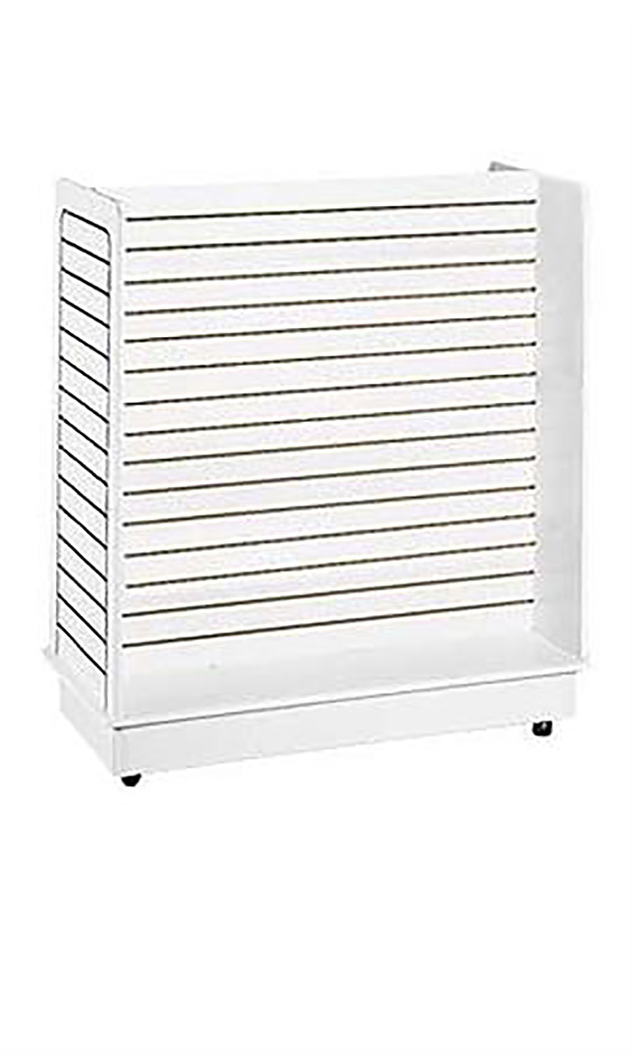 Slatwall Tower with Rolling Base | Store Supply Warehouse