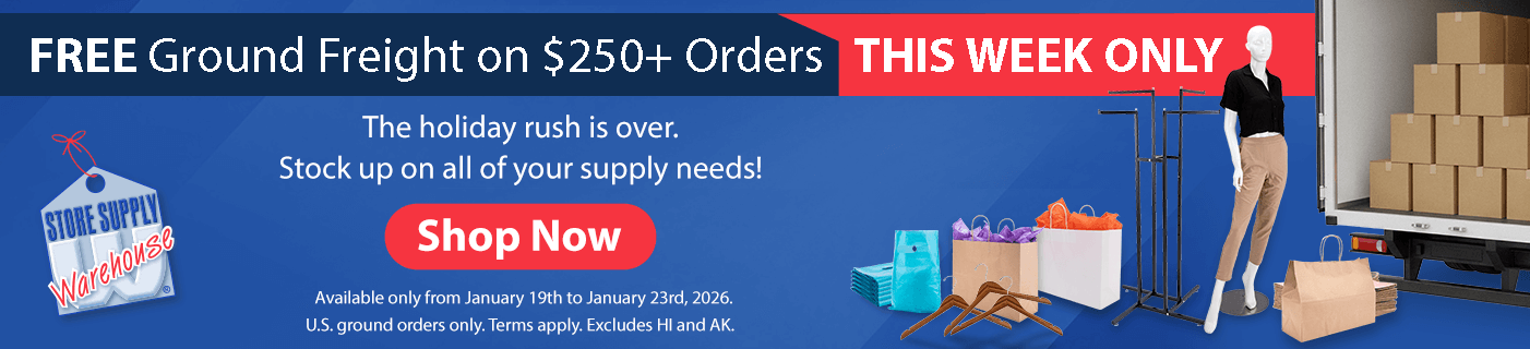 Free Ground Shipping $250+