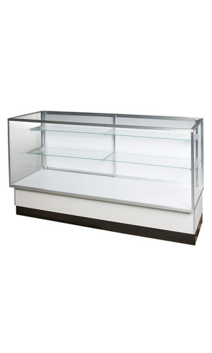 70 Inch Full Vision Metal Framed Display Case - Ready To Assemble ...