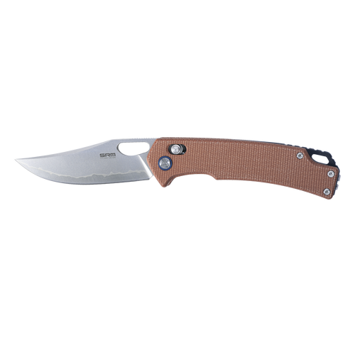 SRM Knives 9203 Ambi Lock Knife with Laminated Steel