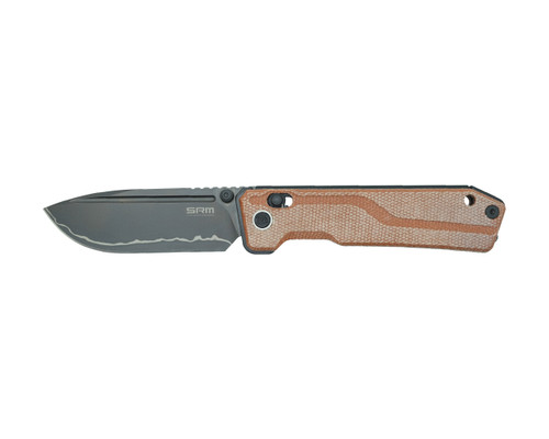 SRM Knives 7228B-MN Rubik Ambi Lock Knife